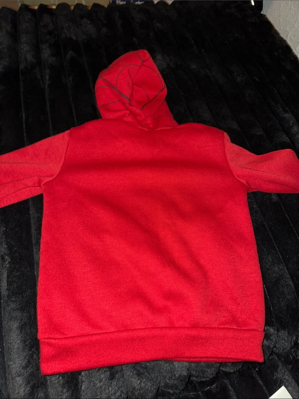 Kids Red and Blue Spider Hoodie Costume